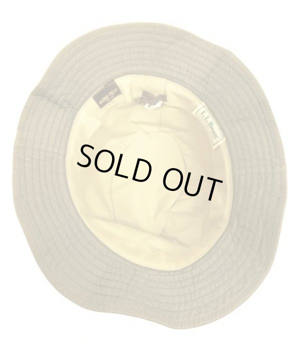 画像4: 80'S LL Bean "GORE-TEX" ステッチ サファリハット カーキ USA製 (VINTAGE)