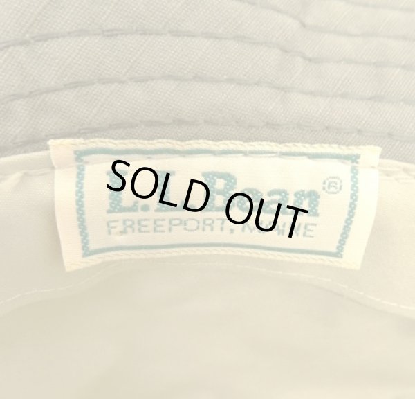 画像5: 80'S LL Bean "GORE-TEX" ステッチ サファリハット カーキ USA製 (VINTAGE)