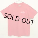 画像: 80'S LL Bean "筆記体ロゴ" シングルステッチ 半袖 Tシャツ レッド USA製 (VINTAGE)