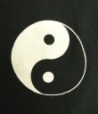 画像5: 90'S FASHION VICTIM "YIN & YANG" 袖＆両面プリント 長袖 Tシャツ ブラック USA製 (VINTAGE)