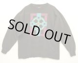 画像: 90'S FASHION VICTIM "COURTNEY DAVIS" 長袖 Tシャツ フェードブラック USA製 (VINTAGE)