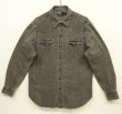 画像1: 90'S RALPH LAUREN "WESTERN" デニム 長袖 ウエスタンシャツ ブラック (VINTAGE)