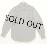 画像: 90'S RALPH LAUREN "WESTERN" デニム 長袖 ウエスタンシャツ ブラック (VINTAGE)