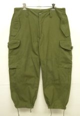 画像: カナダ軍 "CADETS CANADA" カーゴパンツ オリーブ 6434 (VINTAGE)