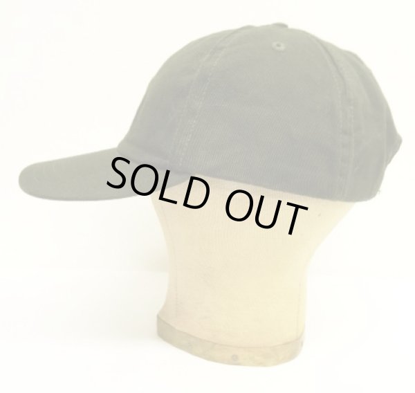 画像3: 90'S RALPH LAUREN ロゴ刺繍 ベースボールキャップ オリーブ USA製 (VINTAGE)