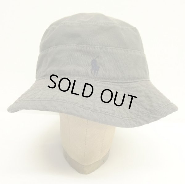 画像2: 90'S RALPH LAUREN ロゴ刺繍 ハット カーキ USA製 (VINTAGE)