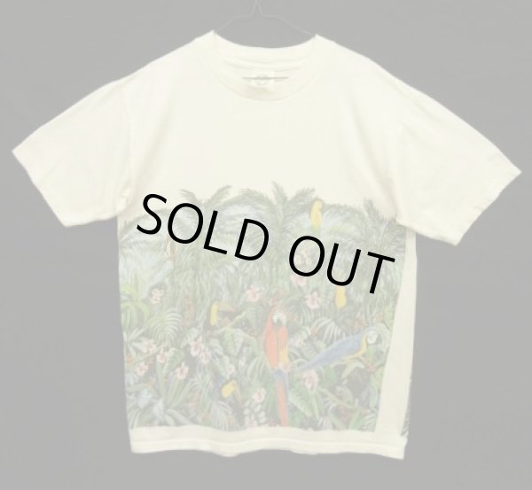 画像1: 90'S DOWN TO EARTH PRODUCTS 両面プリント 半袖 Tシャツ ホワイト (VINTAGE)