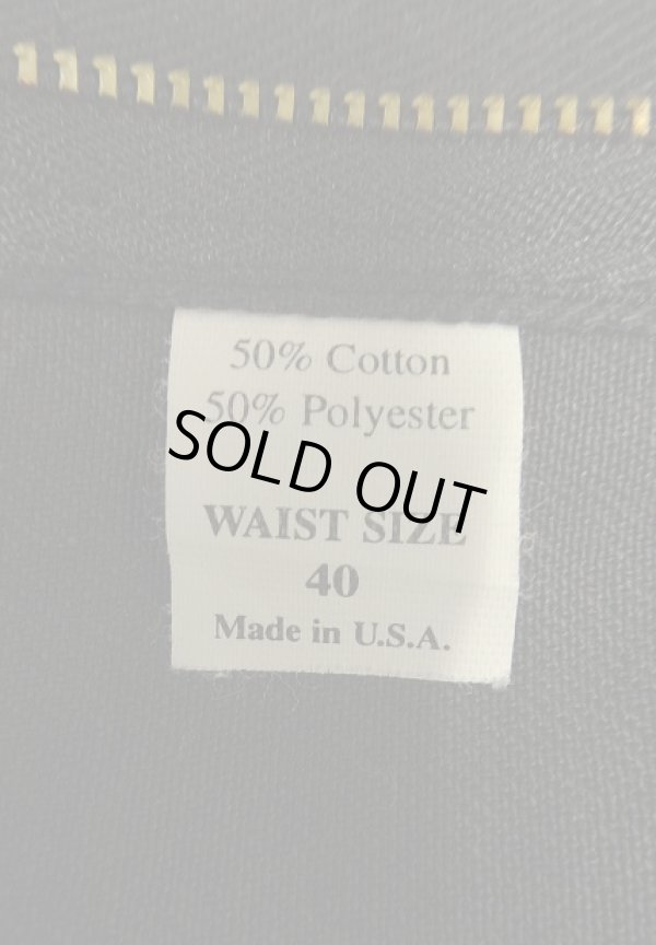 画像2: BEN DAVIS "FRISCO PANTS" トップスナップボタン フリスコパンツ ブラック USA製 (MINT CONDITION)