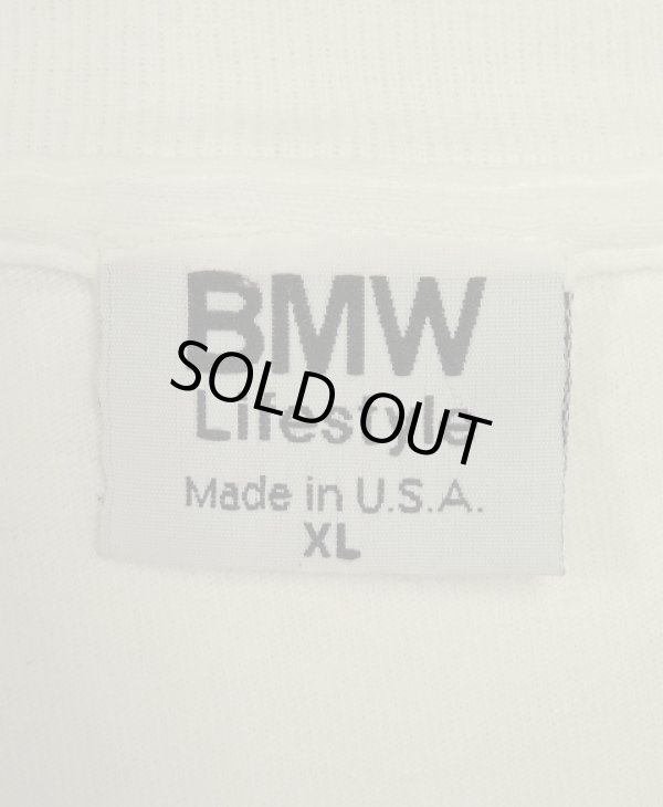 画像2: 90'S BMW シングルステッチ 半袖 Tシャツ ホワイト USA製 (VINTAGE)