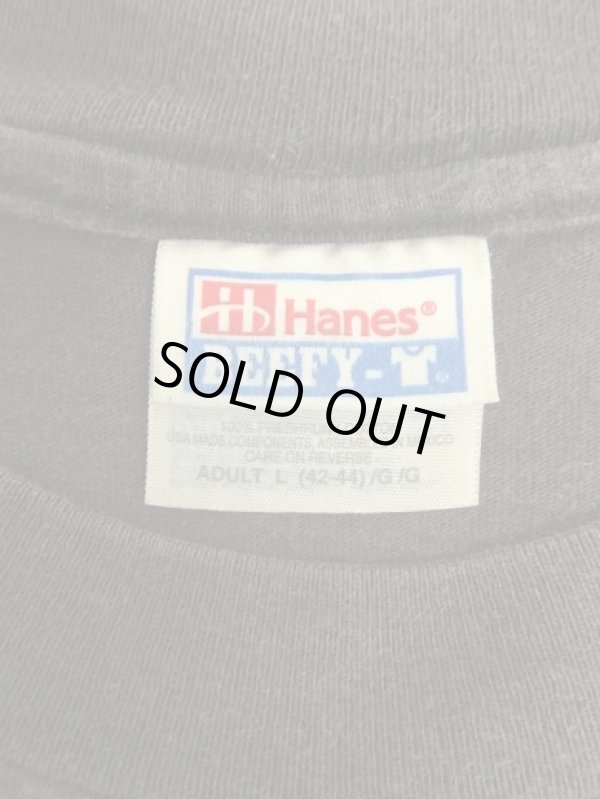 画像2: 90'S AMERICAN THUNDER 両袖＆両面プリント 長袖 Tシャツ ブラック (VINTAGE)