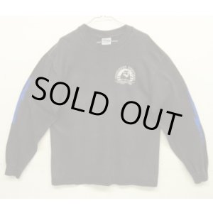 画像: 90'S AMERICAN THUNDER 両袖＆両面プリント 長袖 Tシャツ ブラック (VINTAGE)