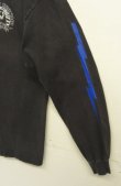 画像4: 90'S AMERICAN THUNDER 両袖＆両面プリント 長袖 Tシャツ ブラック (VINTAGE)