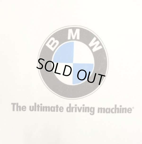 画像3: 90'S BMW シングルステッチ 半袖 Tシャツ ホワイト USA製 (VINTAGE)