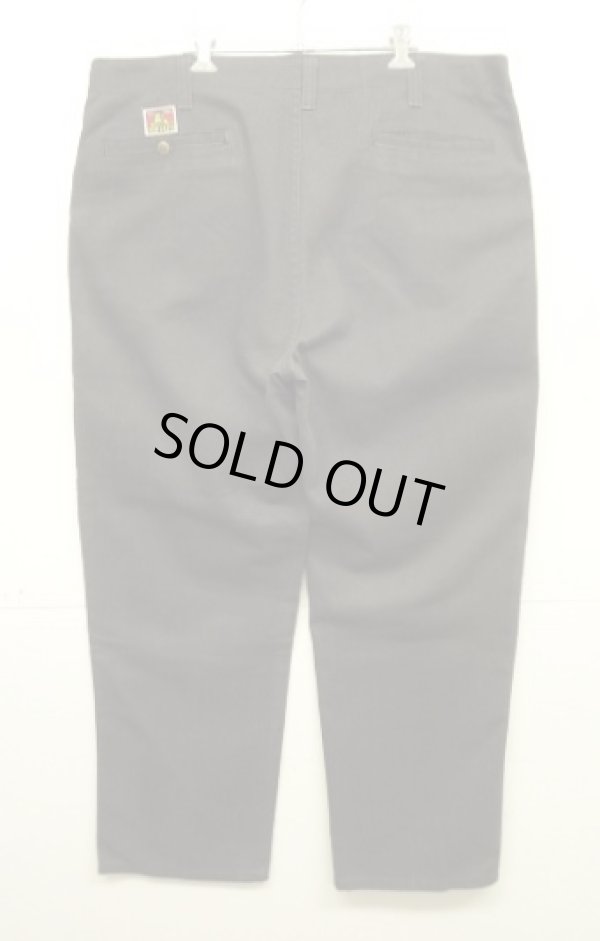 画像5: BEN DAVIS "FRISCO PANTS" トップスナップボタン フリスコパンツ ブラック USA製 (MINT CONDITION)