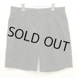 画像: 90'S RALPH LAUREN "TYLER SHORT" ツープリーツ チノショーツ ブラック (VINTAGE)