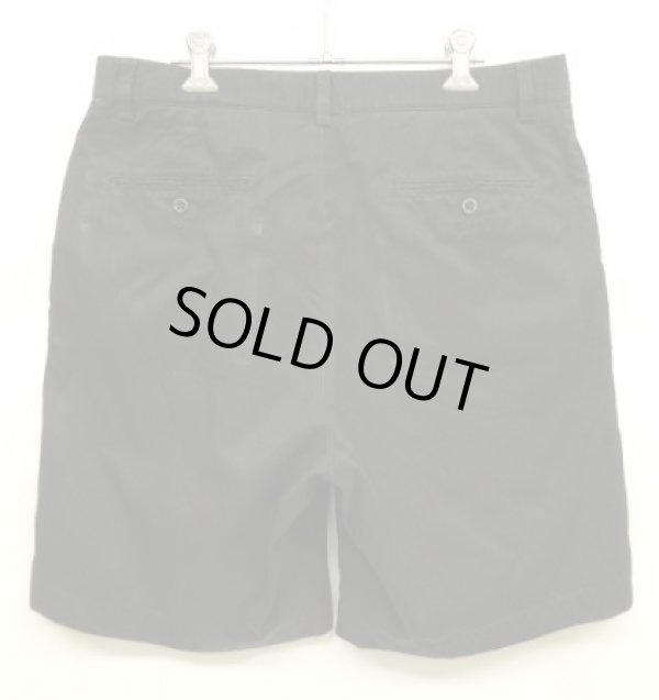 画像4: 90'S RALPH LAUREN "TYLER SHORT" ツープリーツ チノショーツ ブラック (VINTAGE)
