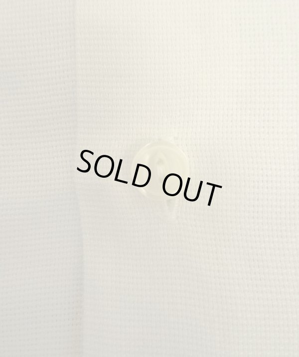 画像3: 90'S RALPH LAUREN "CALDWELL" コットン 裾ロゴ 半袖 オープンカラーシャツ ホワイト (VINTAGE)