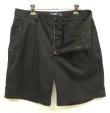 画像3: 90'S RALPH LAUREN "TYLER SHORT" ツープリーツ チノショーツ ブラック (VINTAGE)