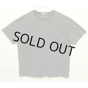 画像: 90'S RALPH LAUREN シングルステッチ 半袖 Tシャツ ボーダー柄 (VINTAGE)