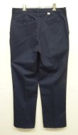画像1: 80'S DICKIES "INDUSTRIAL WEAR" チビタグ ワークパンツ ネイビー W34 USA製 (VINTAGE)