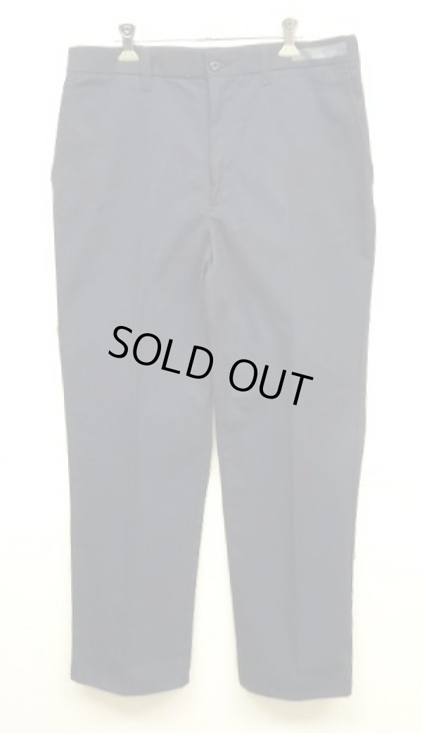 画像3: 80'S DICKIES "INDUSTRIAL WEAR" チビタグ ワークパンツ ネイビー W34 USA製 (VINTAGE)