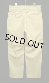 画像: 80'S DICKIES 874 チビタグ ワークパンツ ベージュ W33L30 USA製 (VINTAGE)
