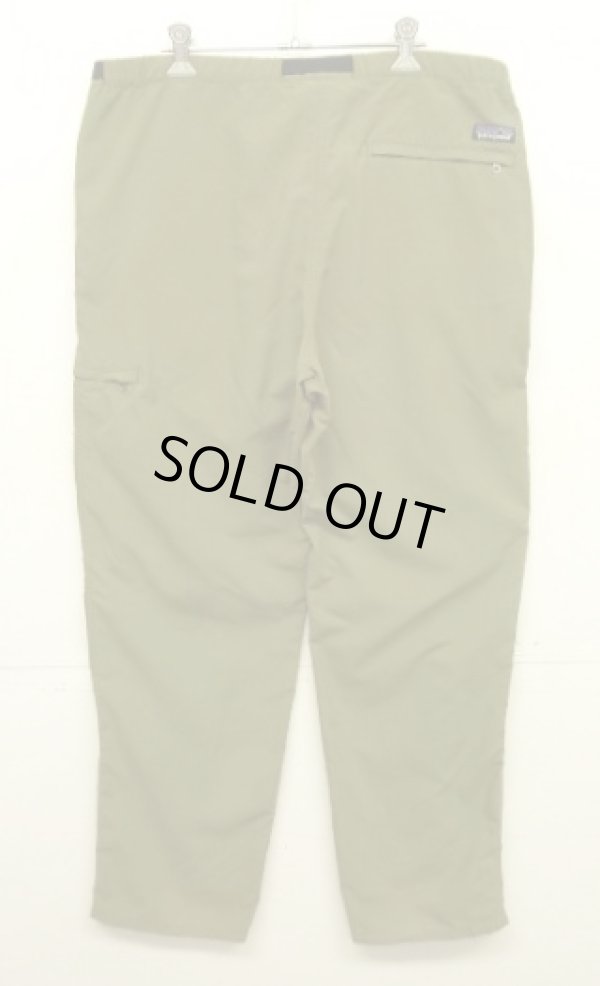 画像4: 03'S PATAGONIA "GI II PANTS" ベルト付き ナイロン クライミングパンツ カーキ (VINTAGE)