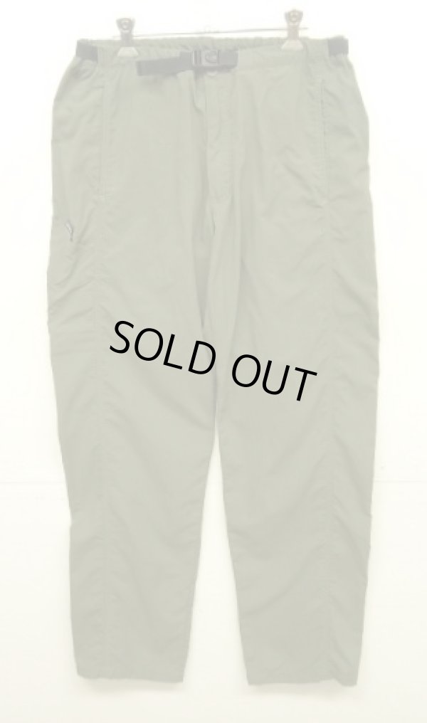 画像1: 05'S PATAGONIA "GI II PANTS" ベルト付き ナイロン クライミングパンツ オリーブ (VINTAGE)