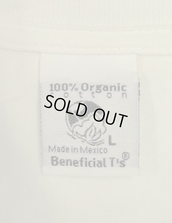 画像4: 90'S PATAGONIA "BENEFICIAL T'S" バックプリント 長袖 Tシャツ ホワイト メキシコ製 (VINTAGE)