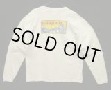 画像: 90'S PATAGONIA "BENEFICIAL T'S" バックプリント 長袖 Tシャツ ホワイト メキシコ製 (VINTAGE)