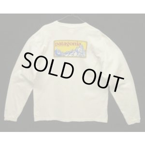 画像: 90'S PATAGONIA "BENEFICIAL T'S" バックプリント 長袖 Tシャツ ホワイト メキシコ製 (VINTAGE)