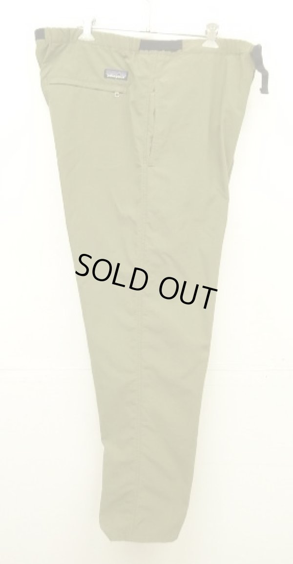 画像3: 03'S PATAGONIA "GI II PANTS" ベルト付き ナイロン クライミングパンツ カーキ (VINTAGE)