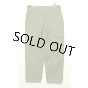 画像: 60'S アメリカ軍 US ARMY "OG107" コットンサテン ベイカーパンツ W32L29 (DEADSTOCK)