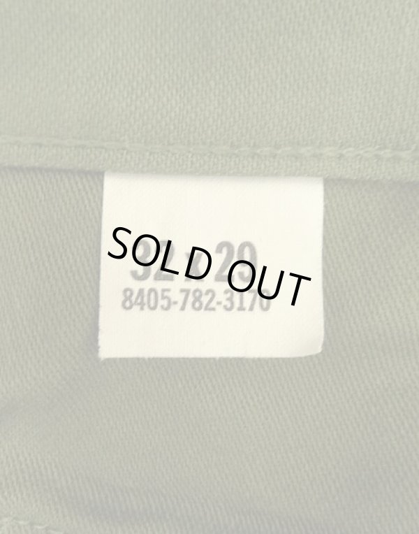 画像3: 60'S アメリカ軍 US ARMY "OG107" コットンサテン ベイカーパンツ W32L29 (DEADSTOCK)