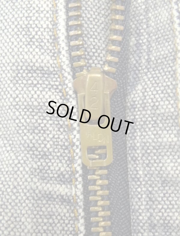 画像4: 80'S LEVIS 550 キャンバス ブルーグレー 42TALONジップ W36L32 USA製 (VINTAGE)