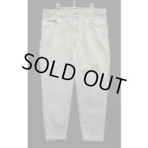 画像: 80'S LEVIS 550 キャンバス ブルーグレー 42TALONジップ W36L32 USA製 (VINTAGE)