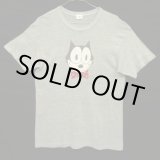 画像: 80'S LEVIS "FELIX THE CAT" シングルステッチ 半袖 Tシャツ ヘザーグレー (VINTAGE)