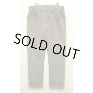 画像: 90'S LEVIS 501 デニム 先染めブラック W34L30 USA製 (VINTAGE)