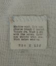画像2: 80'S LEVIS 550 キャンバス ブルーグレー 42TALONジップ W36L32 USA製 (VINTAGE)