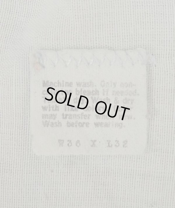 画像2: 80'S LEVIS 550 キャンバス ブルーグレー 42TALONジップ W36L32 USA製 (VINTAGE)