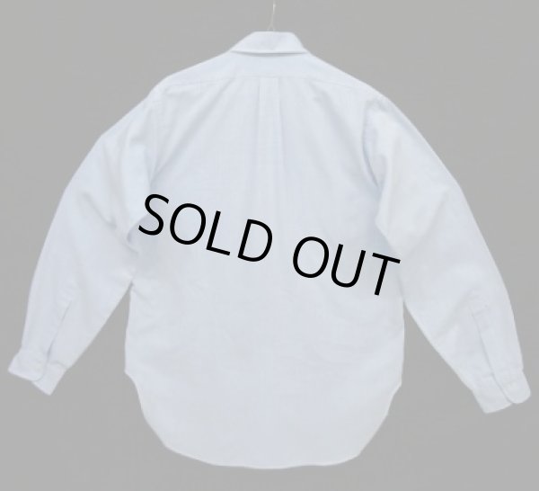 画像3: 60'S BROOKS BROTHERS "BROOKSWEAVE" 6ボタン オックスフォード BDシャツ ブルー USA製 (VINTAGE)