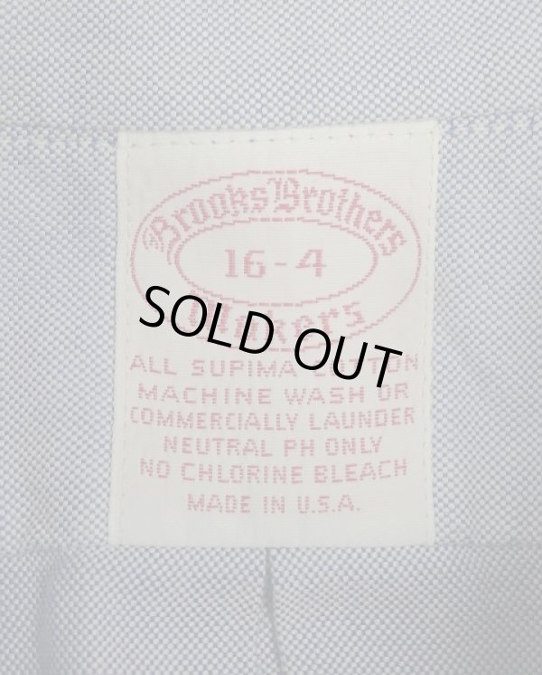 画像2: 90'S BROOKS BROTHERS "MAKERS" オックスフォード BDシャツ ブルー USA製 (VINTAGE)