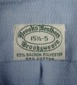 画像2: 60'S BROOKS BROTHERS "BROOKSWEAVE" 6ボタン オックスフォード BDシャツ ブルー USA製 (VINTAGE)