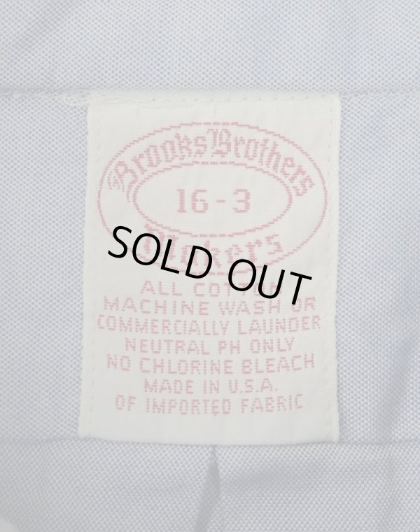 画像2: 90'S BROOKS BROTHERS "MAKERS" オックスフォード BDシャツ ブルー USA製 (VINTAGE)