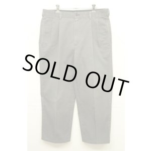 画像: 00'S BROOKS BROTHERS "ELLIOT" ツープリーツ チノパンツ カーキ (VINTAGE)