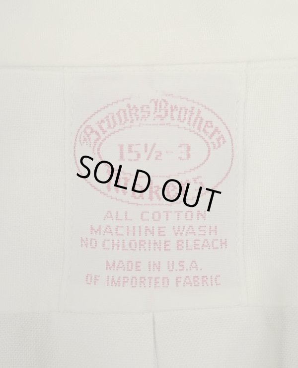 画像2: 70'S BROOKS BROTHERS "MAKERS" 6ボタン オックスフォード BDシャツ ホワイト USA製 (VINTAGE)