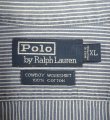 画像2: 90'S RALPH LAUREN "COWBOY WORKSHIRT" コットン 長袖 ワークシャツ ストライプ柄 (VINTAGE)