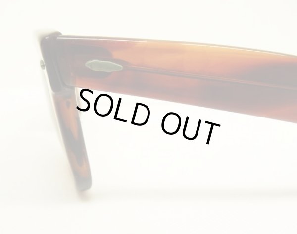 画像4: 80'S B&L ボシュロム製 RAY-BAN "WAYFARER" サングラス べっ甲ブラウン USA製 (VINTAGE)