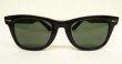 画像1: 80'S B&L ボシュロム製 RAY-BAN "WAYFARER" サングラス ブラック USA製 (VINTAGE)