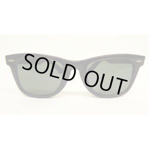 画像: 80'S B&L ボシュロム製 RAY-BAN "WAYFARER" サングラス ブラック USA製 (VINTAGE)